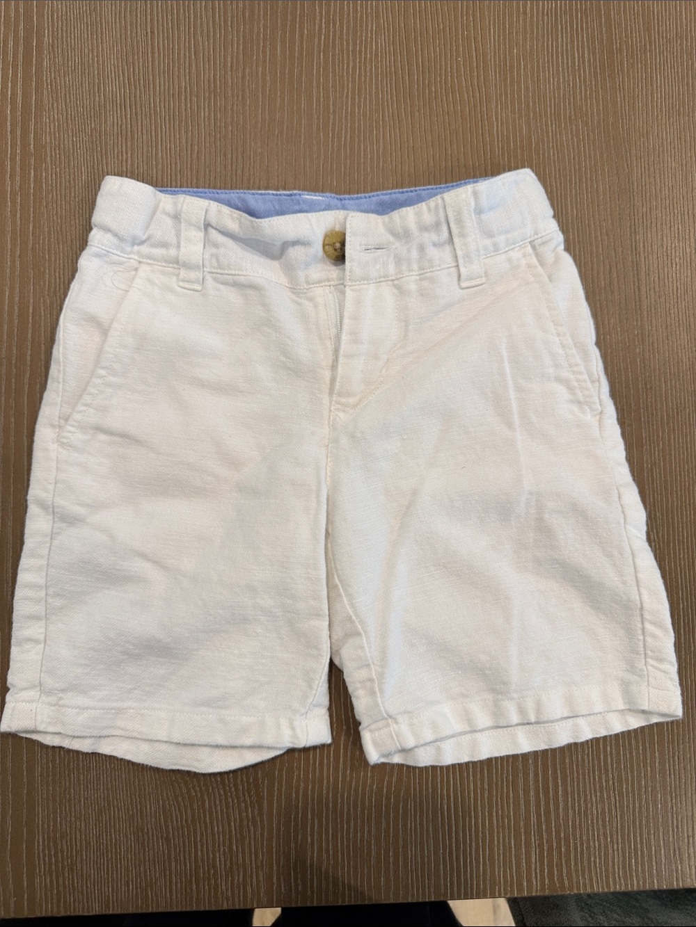 Janie and Jack White Kids Cotton Shorts